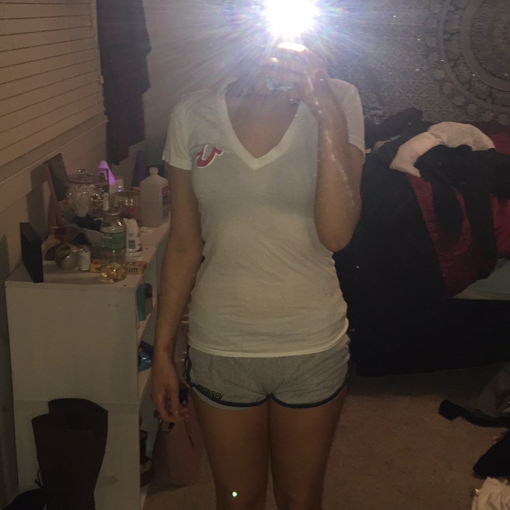 White True Religion Tee